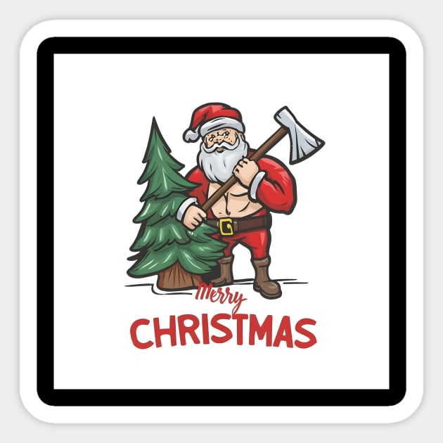 Lumberjack Sticker by NatureFan